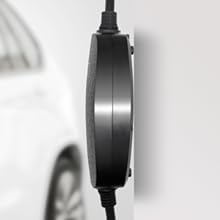 10A Τύπος 2 EV φορτιστή 2.2KW EV φορητό φορτιστή αυτοκινήτου UK Plug με οθόνη LCD 1