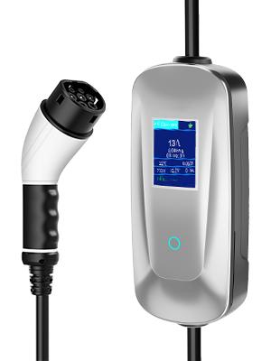 10A UK 3 PIN Plug To Type 1/ Τύπος 2 Ηλεκτρονικός σταθμός φόρτισης Wallbox Φορητό για EV / PHEV 6