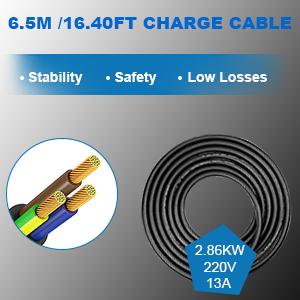 10A UK 3 PIN Plug To Type 1/ Τύπος 2 Ηλεκτρονικός σταθμός φόρτισης Wallbox Φορητό για EV / PHEV 8