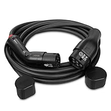 IEC62196-2 EV Charger Plug Type2 Γυναικεία πλευρά αυτοκινήτου με καλώδιο TPU 5m 16/32/63A 3.5KW/7KW 1/3Phase Για σταθμό φόρτισης αυτοκινήτου 4