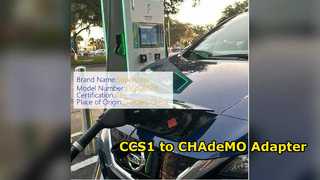 Γρήγορη φόρτιση CCS1 σε CHAdeMO Adapter 250A