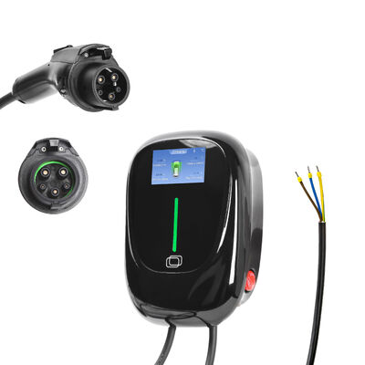 Ev Τύπος 2 Οικιακό φορτιστή 32A 7KW με APP Υποστηρίζει Bluetooth και Wi-Fi Σύνδεση πρότυπο για το σταθμό φόρτισης Ev Socket Πρότυπο IEC 62196-2