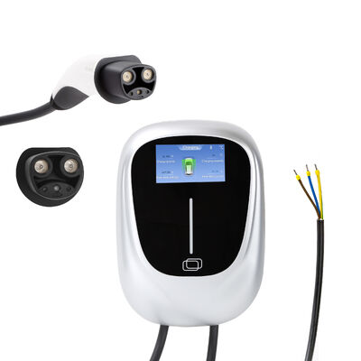 GBT Standard WALLBOX Pulsar Plus Ηλεκτρικό φορτιστή οχημάτων συνδεδεμένο με καλώδιο 5m τύπου 2 1.4 έως 7.4kW Single Phase Bluetooth Wifi