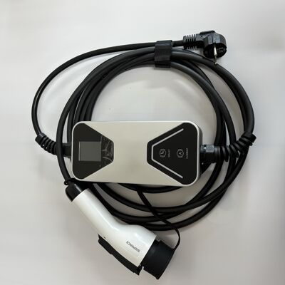 Φορητός φορτιστής EV Επιπέδου 2 Τύπου 1 GBT 3.6KW 7.2KW Αδιάβροχο IP65 Ενσωματωμένο κουτί φόρτισης για οικιακή χρήση έκτακτης ανάγκης