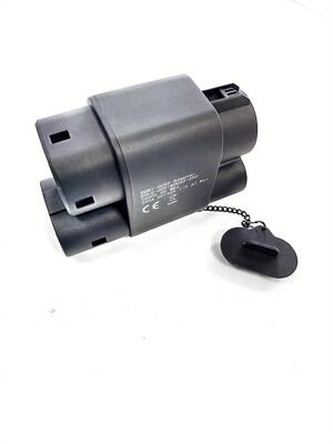Έξι πένες 250A 1000V CCS1 σε CCS2 EV φορτιστή προσαρμογέα Plug DC γρήγορη φόρτιση για Tesla Model 3 Y