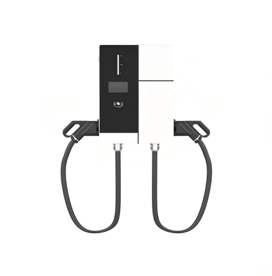 Έξι πένες Νέο DC Διπλό Όπλο 40kW 4G Ethernet OCPP1.6J RFID Wallbox Γρήγορος Φορτιστής EV CCS2+CCS2 Βύσμα Φόρτισης IP54